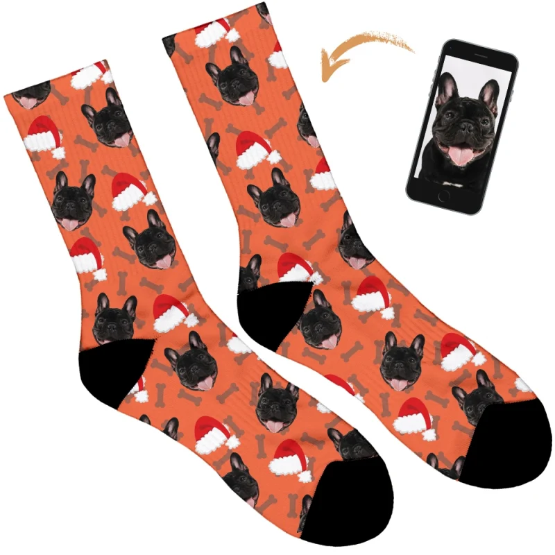 Your Dog on Christmas Socks - Image 33