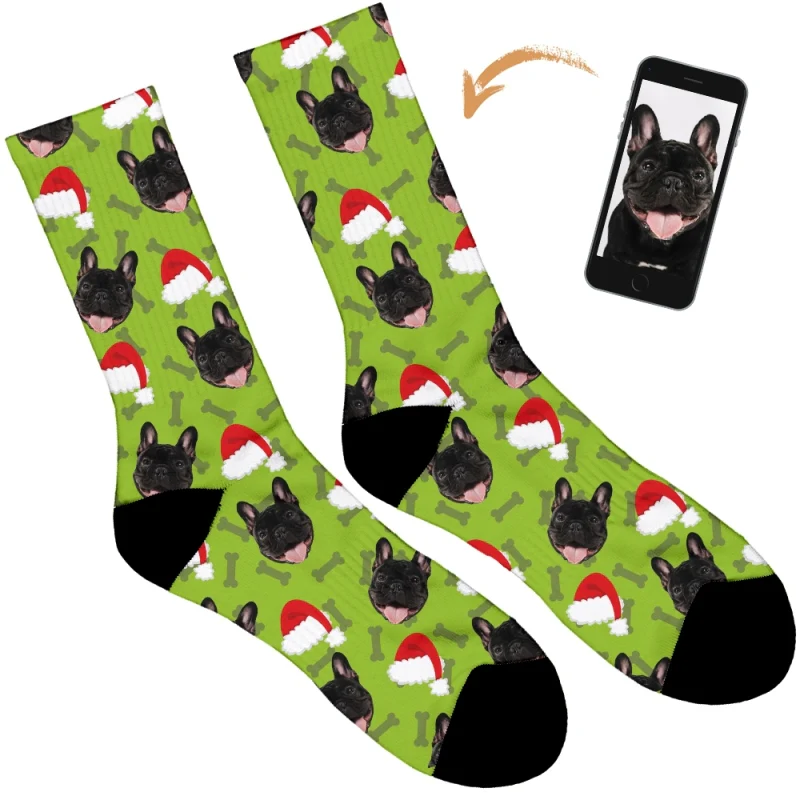Your Dog on Christmas Socks - Image 36