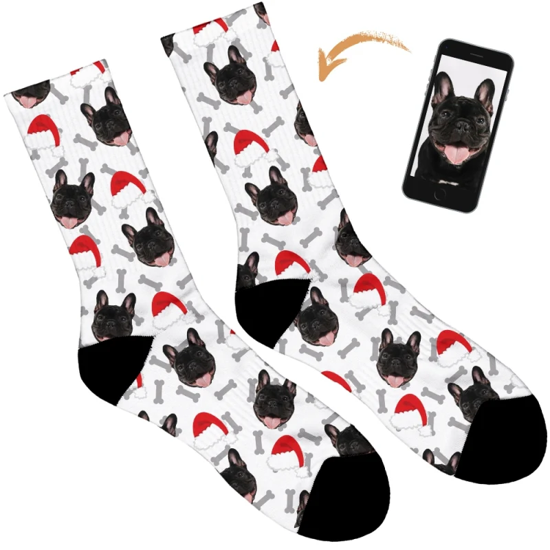 Your Dog on Christmas Socks - Image 4