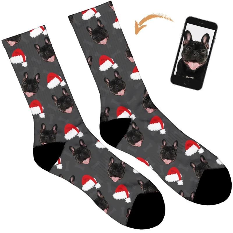 Your Dog on Christmas Socks - Image 8