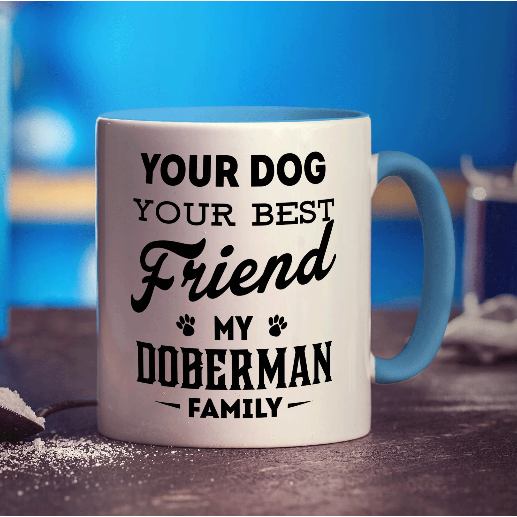 Your Dog, Your Best Friend - My Doberman, Family Mug - Image 8
