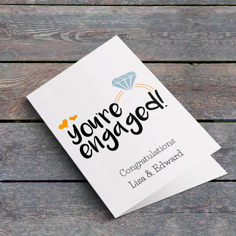 You're Engaged Ring Card - Image 2