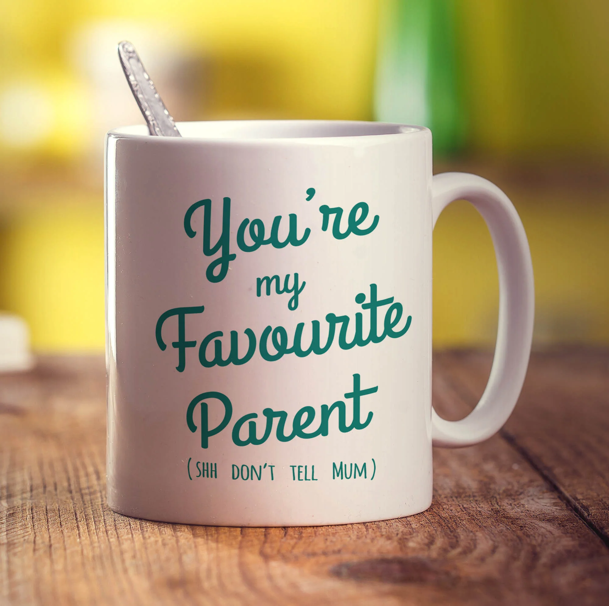 You're My Favourite Parent (Shh Don't Tell Mum) Mug - Image 3