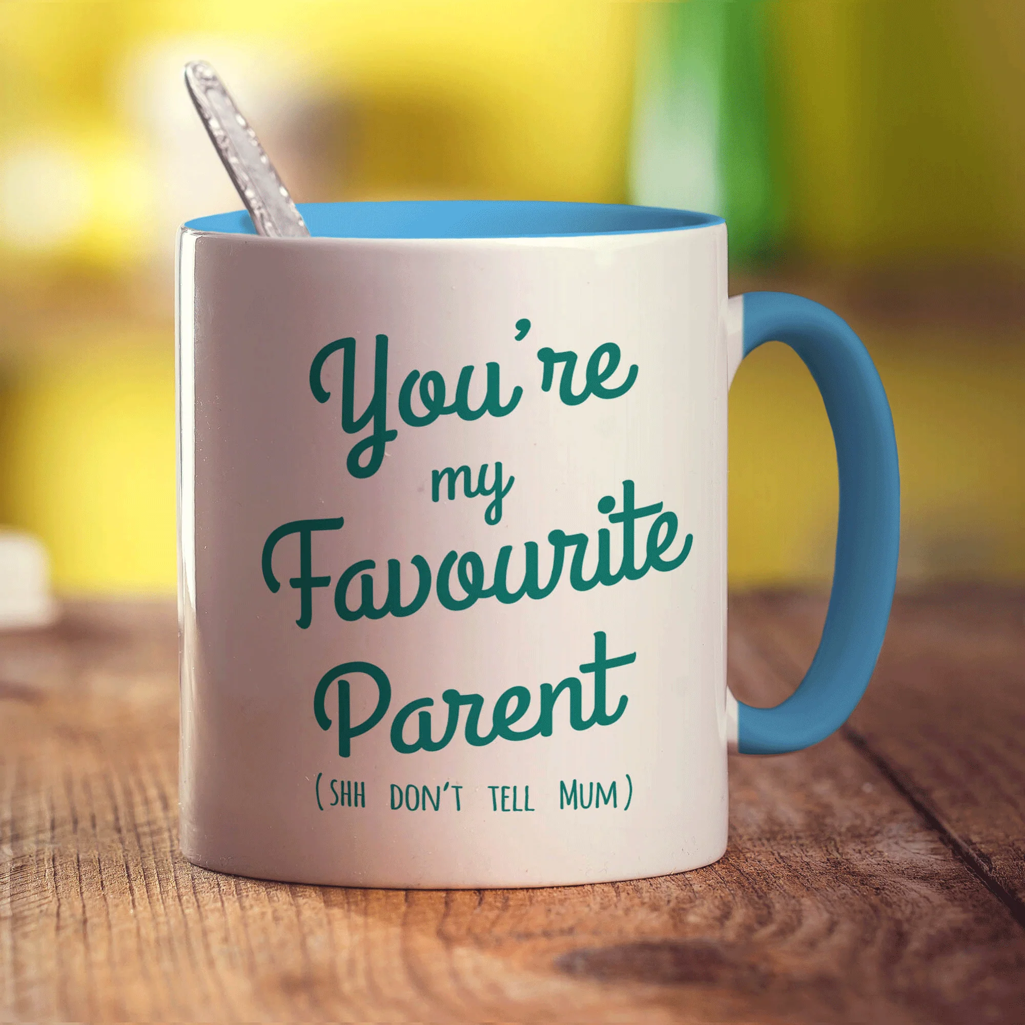 You're My Favourite Parent (Shh Don't Tell Mum) Mug - Image 8