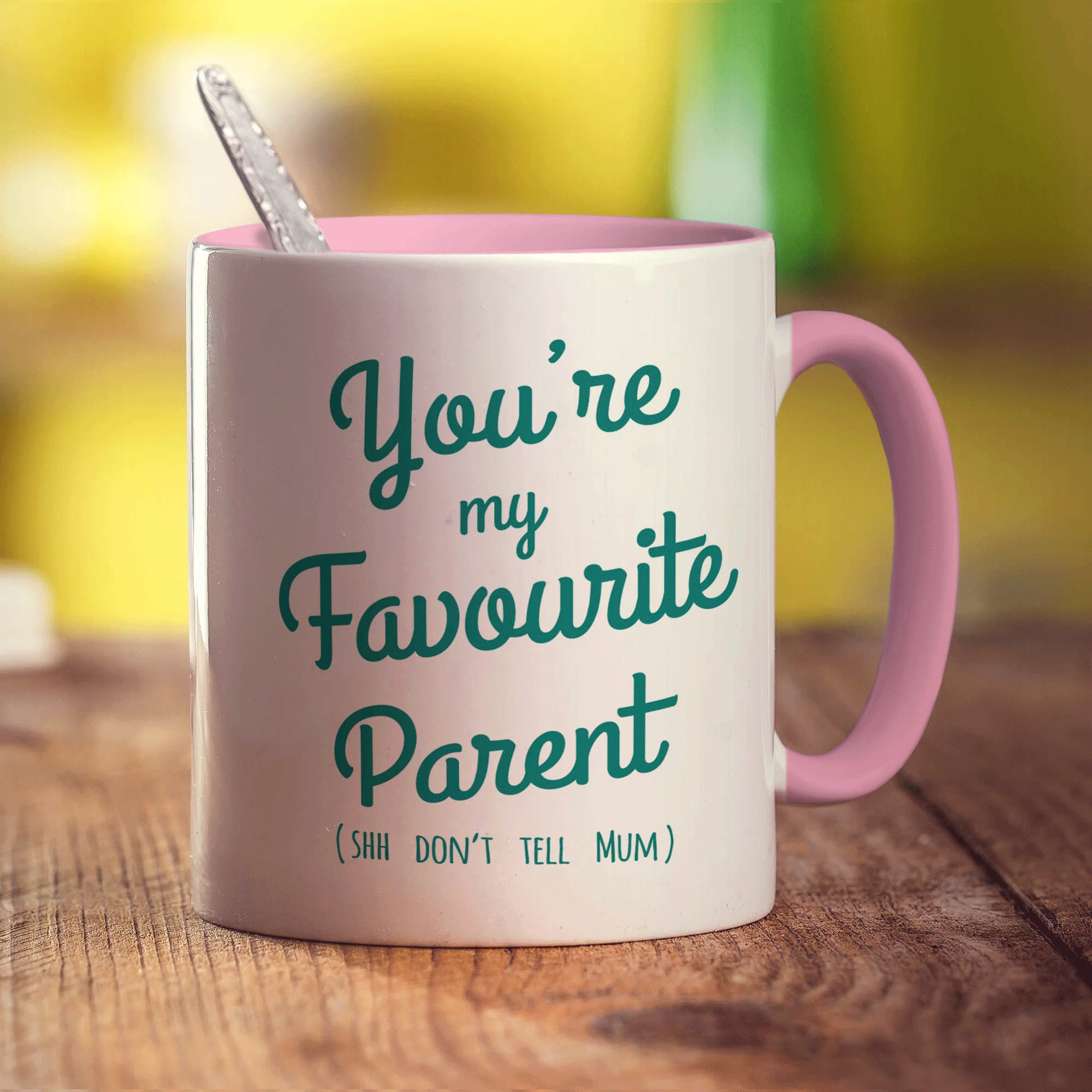 You're My Favourite Parent (Shh Don't Tell Mum) Mug - Image 9