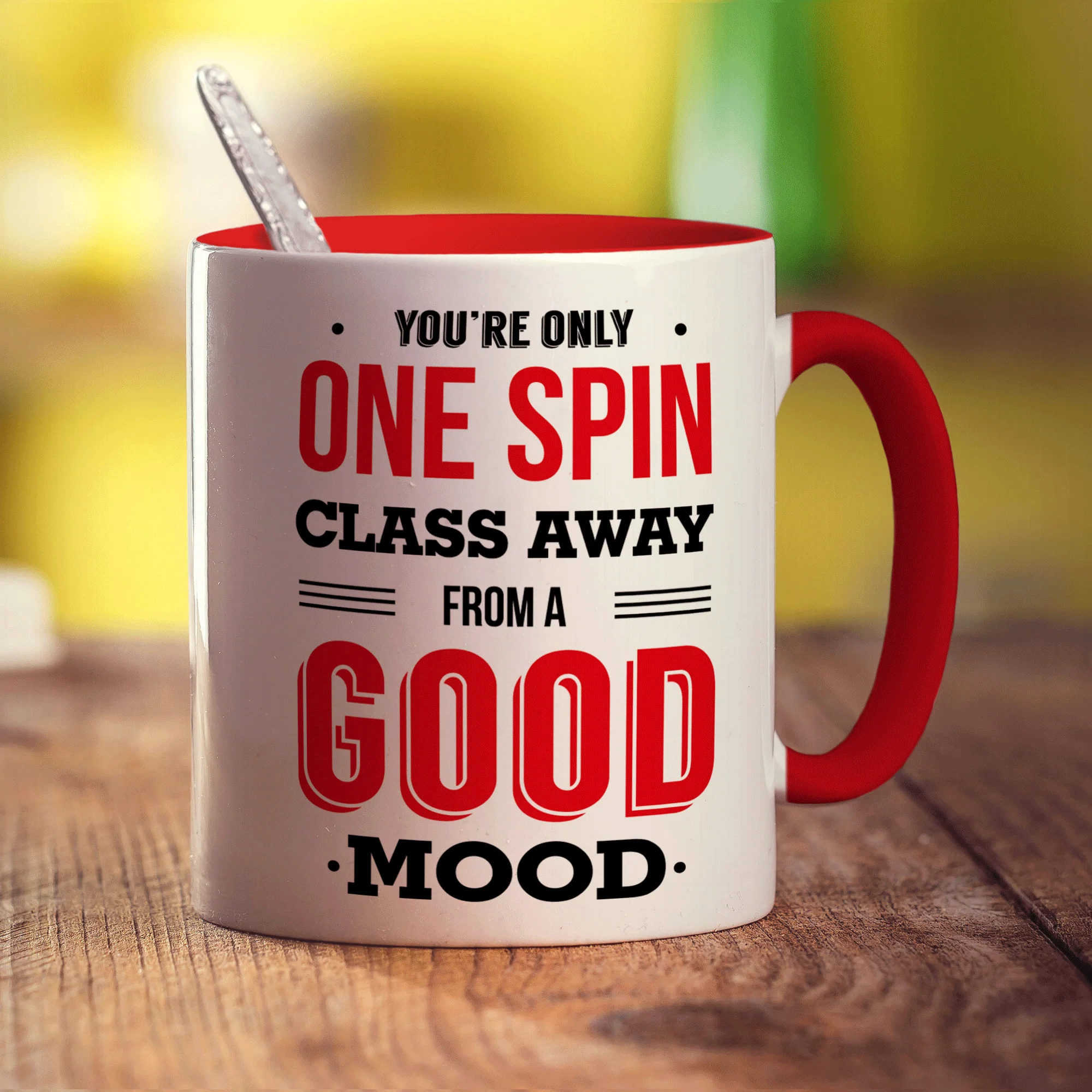 You're Only One Spin Class Away from a Good Mood Mug - Image 11