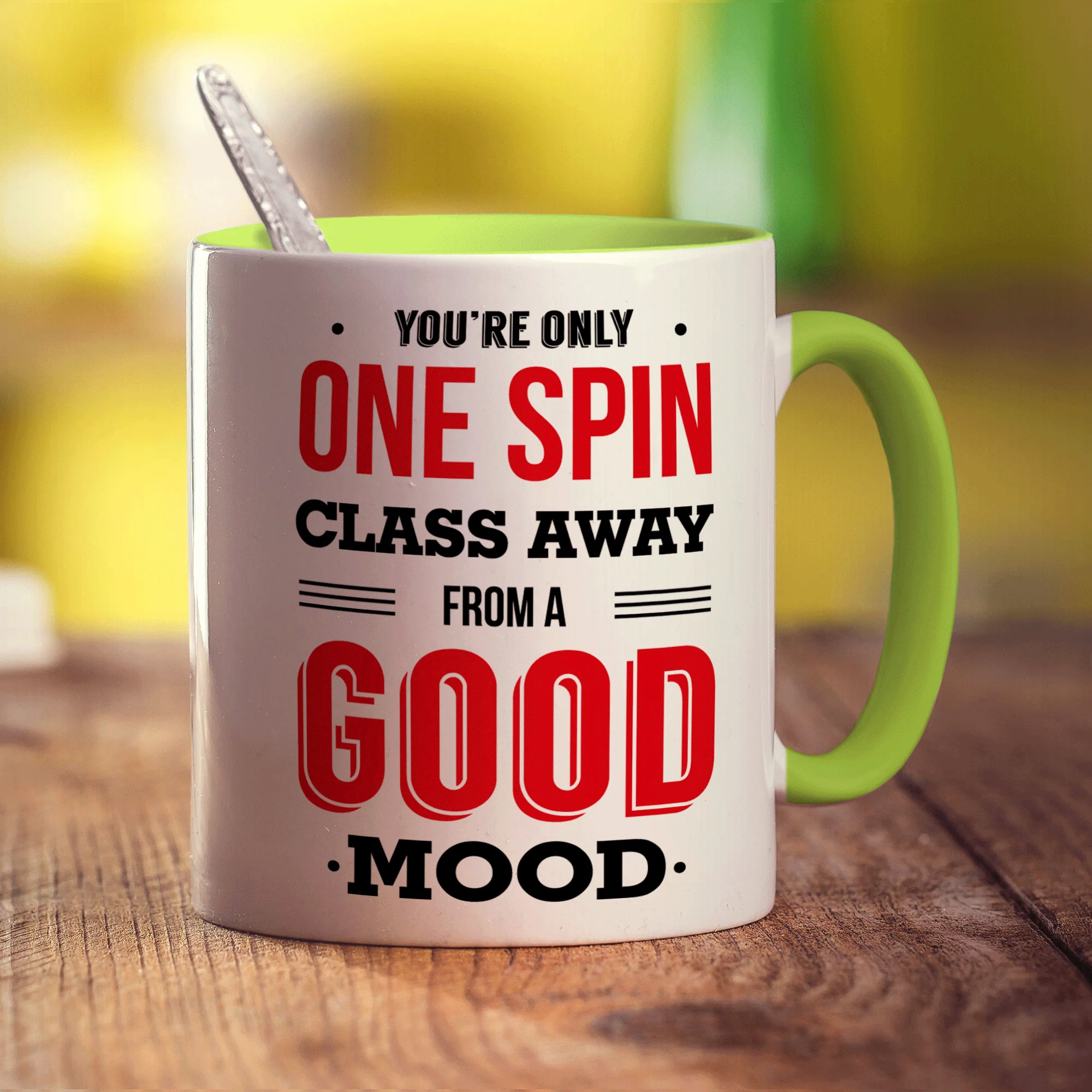 You're Only One Spin Class Away from a Good Mood Mug - Image 7