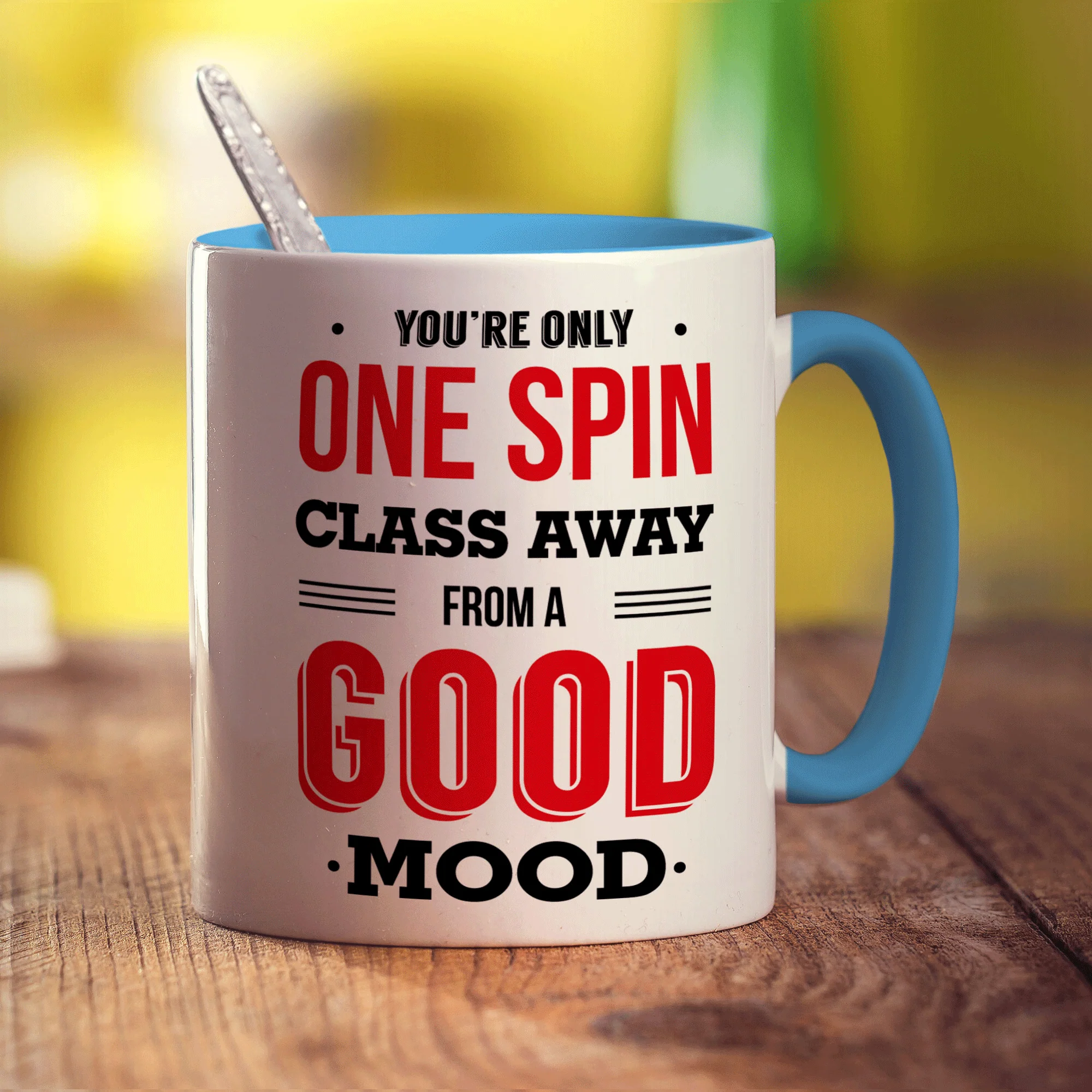 You're Only One Spin Class Away from a Good Mood Mug - Image 8