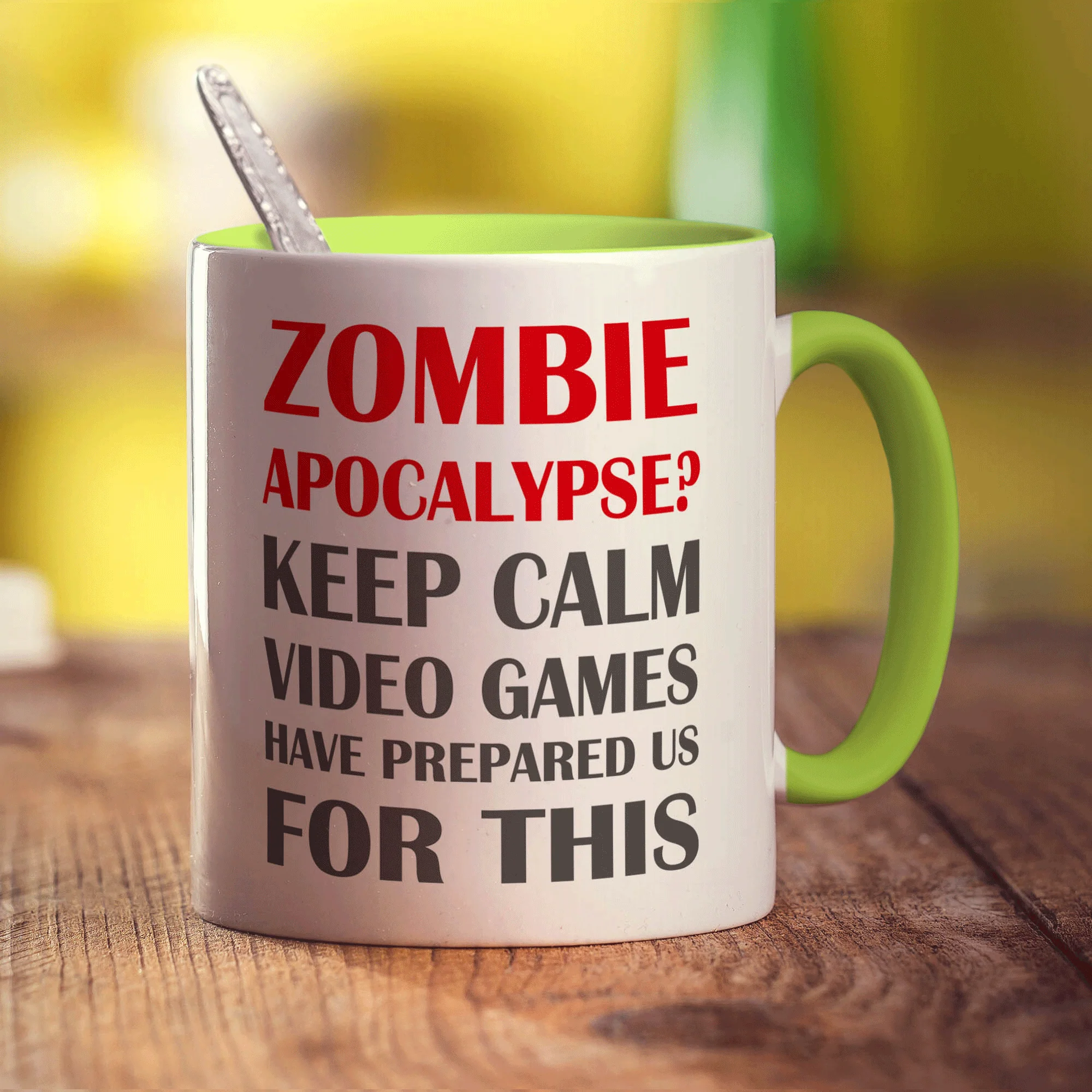 Zombie Apocalypse? Keep Calm Video Games Have Prepared Us For This Mug - Image 7