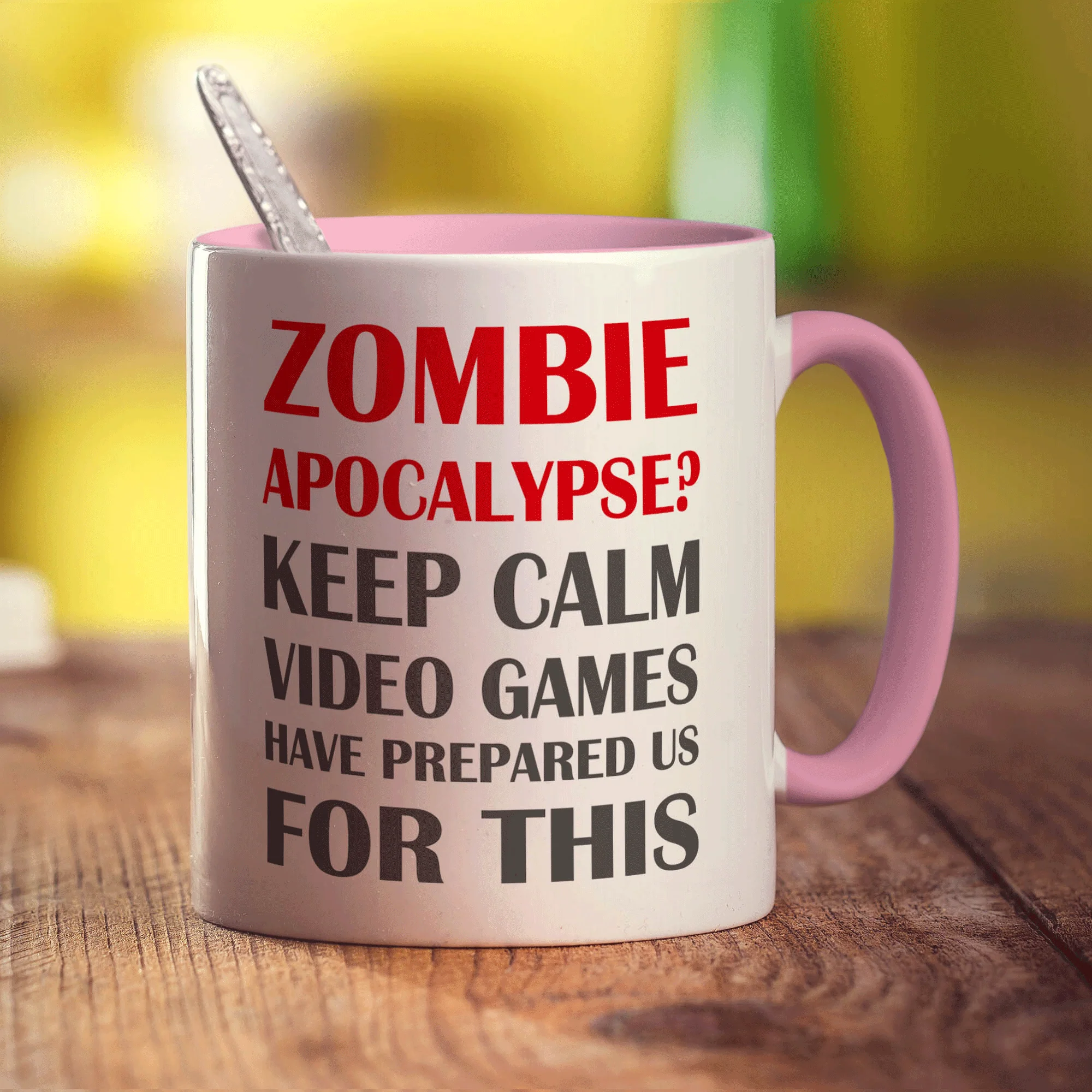 Zombie Apocalypse? Keep Calm Video Games Have Prepared Us For This Mug - Image 9