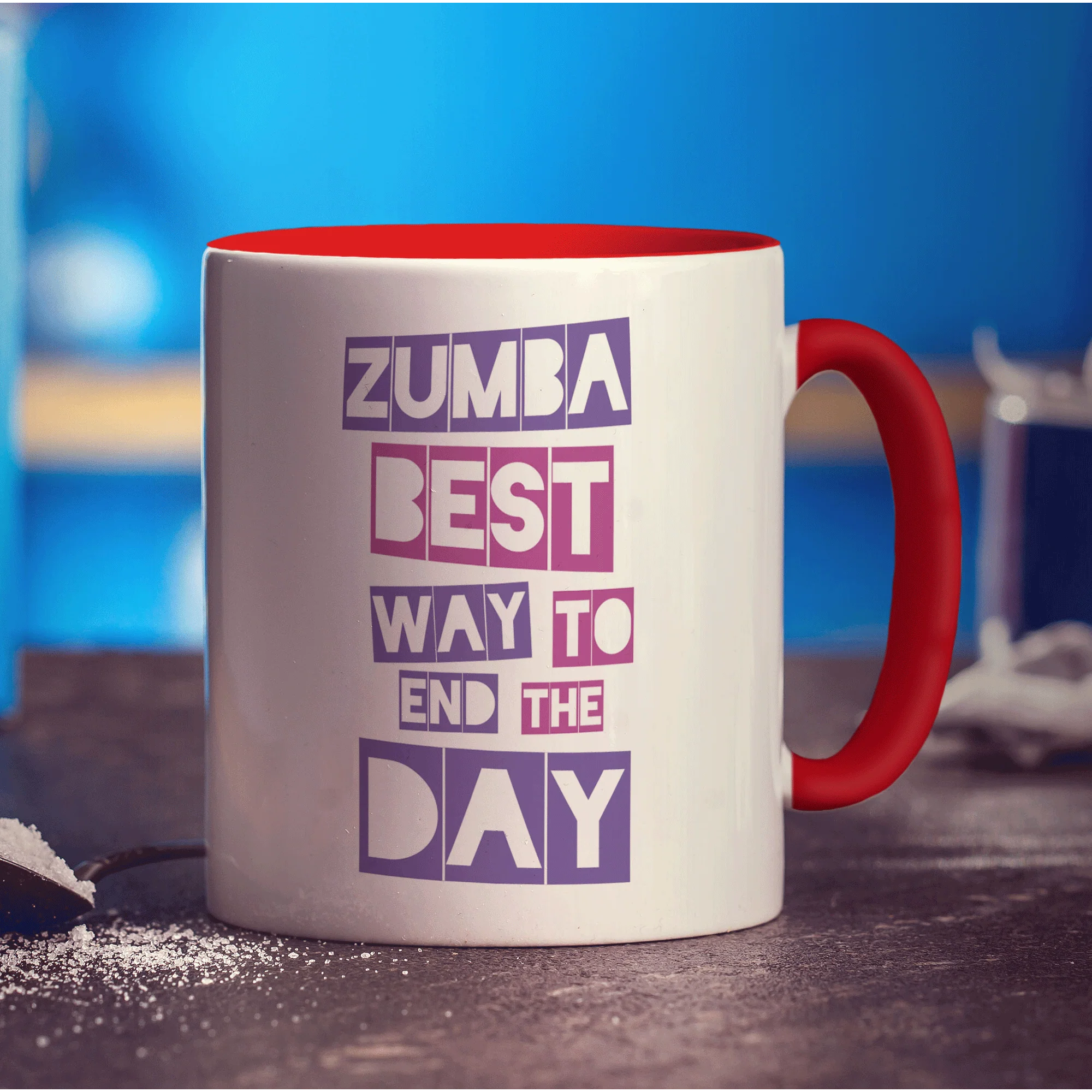 Zumba Best Way To End The Day Mug - Image 11