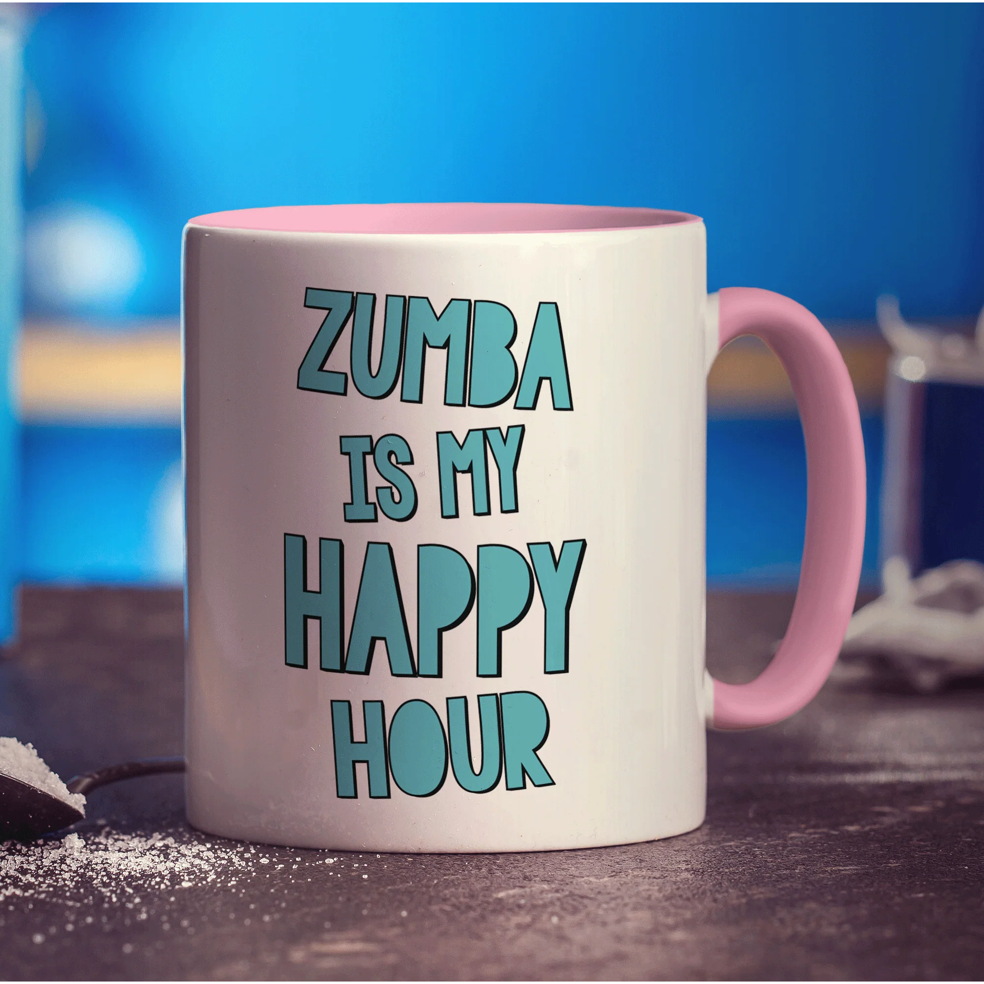 Zumba is My Happy Hour Mug - Image 9